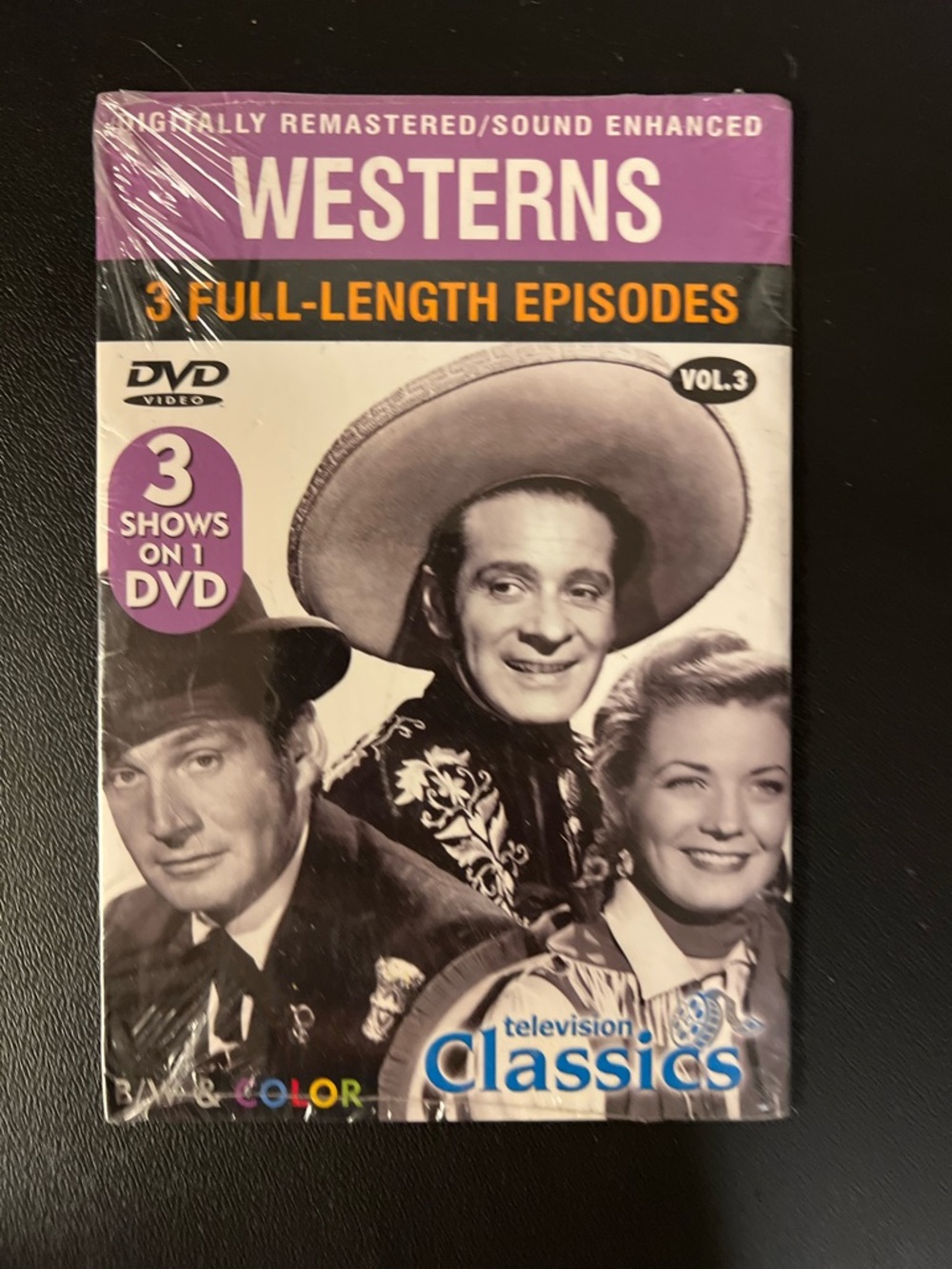 Westerns, Vol. 3 (DVD, 2004) 3 Full Length Episodes - New Sealed